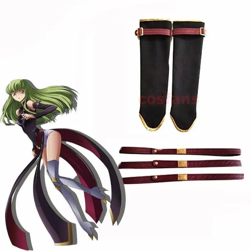 Anime Code Geass: Lelouch of The Rebellion Cosplay C.C. Costume