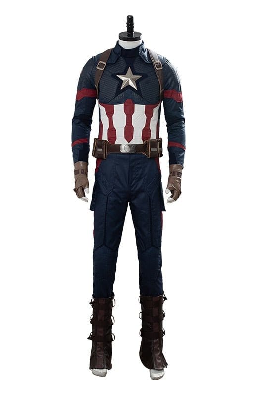 Captain America High Quality Cosplay Costume novus ordo makers