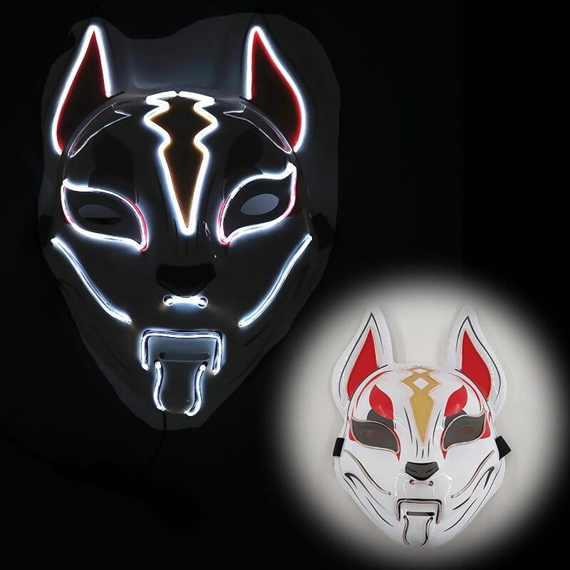 Demon Slayer glowing Mask novus ordo makers