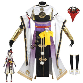 Genshin Impact Kujou Sara Cosplay Costume NOVUS ORDO MAKERS