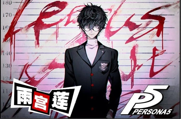 Persona 5 Kurusu Akira Joker  Yoshizawa Kasumi School Uniform NOVUS ORDO MAKERS